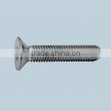 countersunk head machine screw