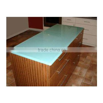 supply 3-22mm tempered painted glass table top,colored glass table tops