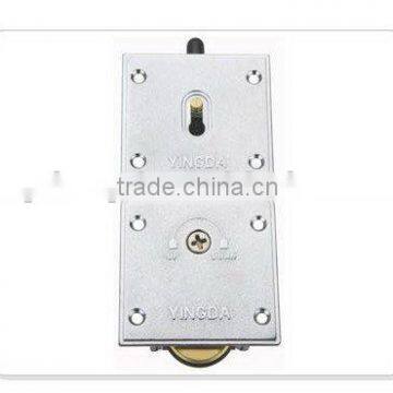 Heavy load bearing suspending sliding door roller/fittings