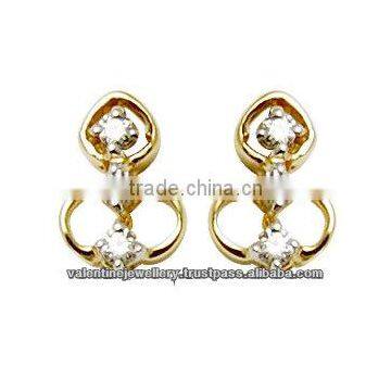 wholesale vermeil jewelry, vermeil earring, gold plated jewelry