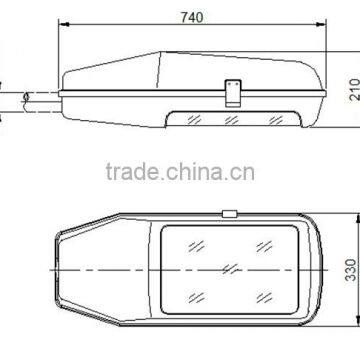 400w Hps Aluminum Street Light Housing Body photo-5