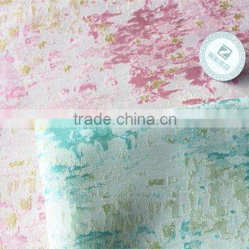 Colorful Jacquard Satin Fabric Brocade Fabric for Fashion Dress