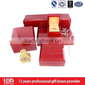 2015 smooth high grade wooden jewelry box,box for jewelry