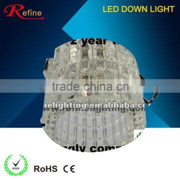 2016 HOT led MR16 halogen Crystal down light