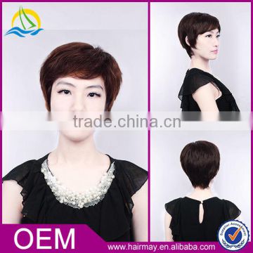 Larger Stock 5A Grade Cuticle Aligned Remy Human Hair Wig