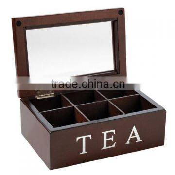 Classical Customize Make Wooden Bamboo Chinese Tea Gift Box photo-3
