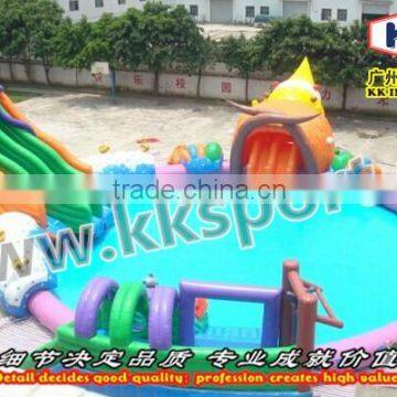 funny inflatable water park water game for sale