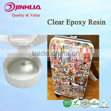 Best Prices Soft Flexible Epoxy Resin for 3D Sticker Luggage Nameplate Signage