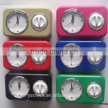 kitchen table alarm clock with timer