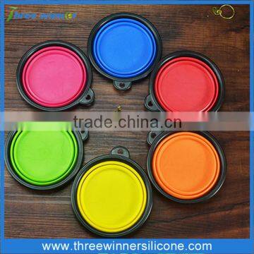 Pet accessories wholesale china silicone pet bowl safe