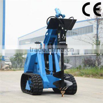 Concrete Mixer Loader MS500 Mini Skid Steer Loader Small Garden Loader photo-3