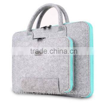BUBM 2016 New 11inch Felt Laptop Bag Case For Notebook Lady Travel Business Notebook Case