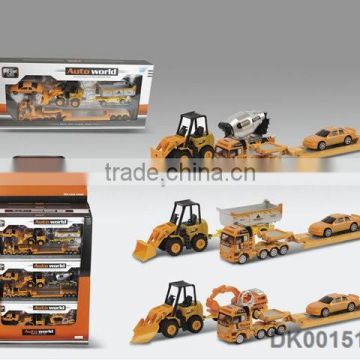 Sliding diecast tractors