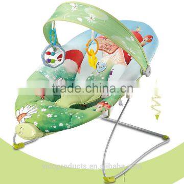 Baby bouncer rocking chairs with toys and music vibrators daisy