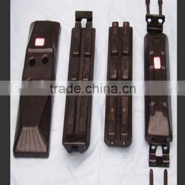 construction machine rubber track shoe, Excavator parts rubber track shoe