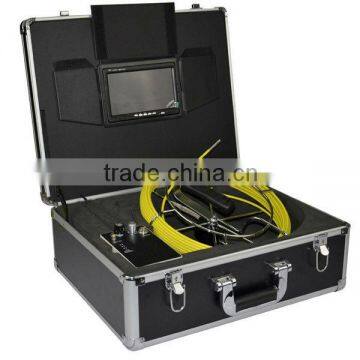 7" TFT Color Monitor Pipe Inspection Camera System with 6mm Camera CCTV drain survey