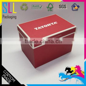 wholesale high quality handmade custom printing paper box