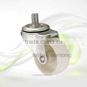 100mm Cheap Threaded Stem PP Industrial Casters For Trolley