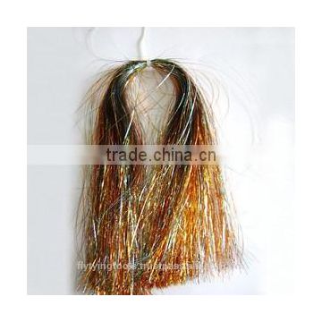 Extra Dazzle Fly Fishing Tackle Fly Tying Materials Round Tinsel Shaded Red