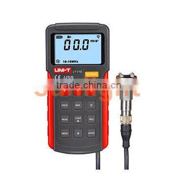 Handheld Vibration Meter, Displacement/Velocity/Acceleration Datalogger, USB UT315