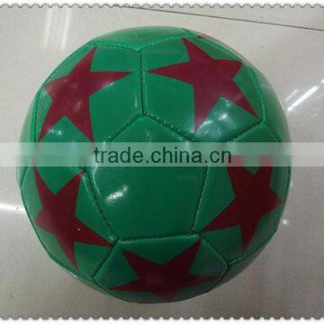 wholesale machine stitch cheap PVC soccer ball/football