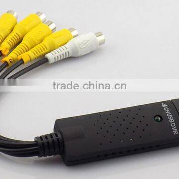 4CH USB 2.0 Video Capture Adapter DVR Card Easier Cap Card Audio AV Video Converter Capture Card Support Window XP/Vista/Win7 photo-3
