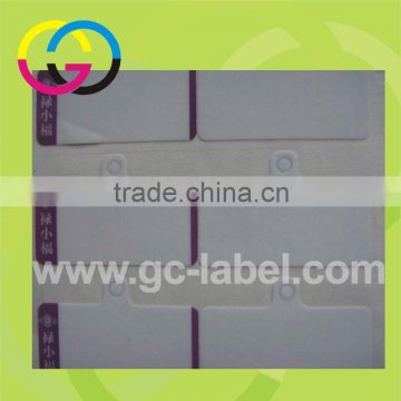 Hot wholesale matte paper sticker self-adhesive label stickers