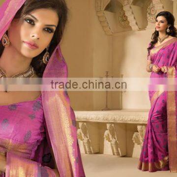 Pink Kanchipuram Silk Sarees