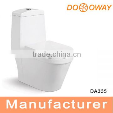 Sanitary ware Chaozhou Siphonic ceramic one piece toilet building material DA335