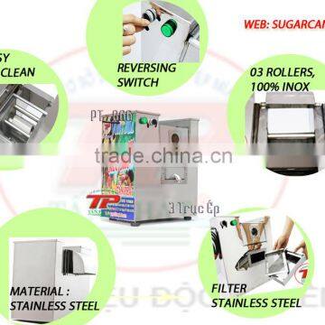 Sugar Cane Juicer Machine PT-866 Sugarcane Juice Machine