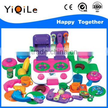 2016 Newest plastic children tool play set happy children kitchen safe kitchen toys