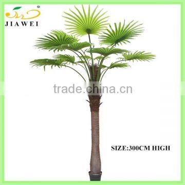 plastic artificial fan palm trees-2014 newest product