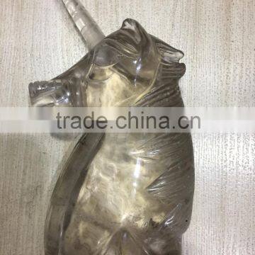 Natural Smoky Quartz Crystal Unicorn for Sale photo-4