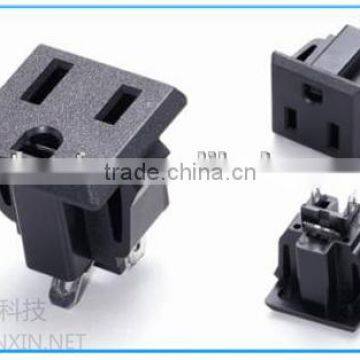 Snap in Type Power Extension Industrial Socket Power Outlet 125V 15A photo-2