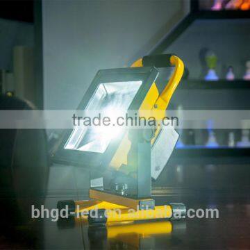 LED battery Cast emergency flood lights cheap high charge project lamp