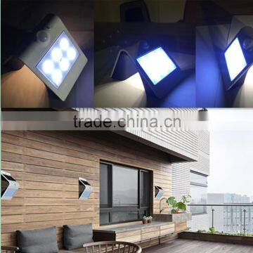 2016 price new hot sale motion sensor solar light / solar sensor light