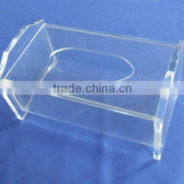 Square Clear Acrylic Tissue Box LZ1310160786