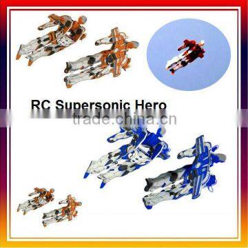 Microgear 2.4 GHZ. Radio Control RC Supersonic Hero Flying Man