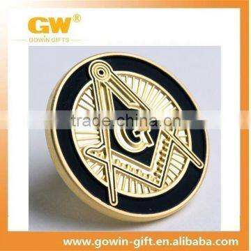 Wholesale promotional custom metal medal butterfly badge