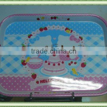 rectangle melamine tray