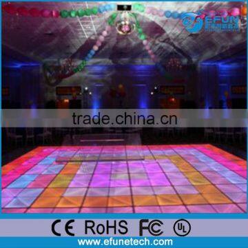 2016 new digital dance floor tiles,rgb color led disco floor panel