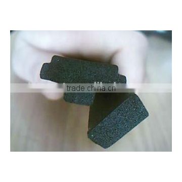 wearproof foam rubber square edge/edge trim seals/foam rubber sheet