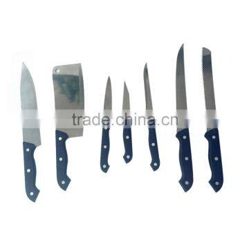Scissor Sharpner Cutting Board 11 Pcs Professional Stainless Steel Kitchen Knife Set photo-2