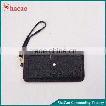 Black low price ladies pars hand ladies woman wallet long