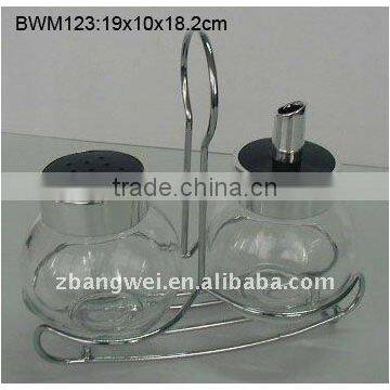 Glass Transparent Jar Used for Spice