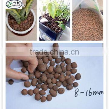 hydroponics Garden Decorating media expaned clay as Light weight Aggregate