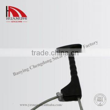 Pig Nose Holder Black Handle 700*90 mm Pig Nose Ring photo-5