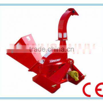 Wood branch shredder chipper machine, CE approval