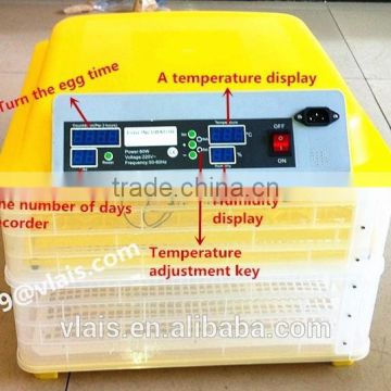 portable fully automatic 96 eggs chicken egg incubator