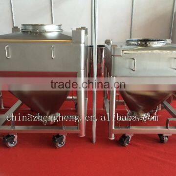 Stainless Steel Chemical or Pharmaceutical Square Tank for Storage,transporting or Mixing photo-2